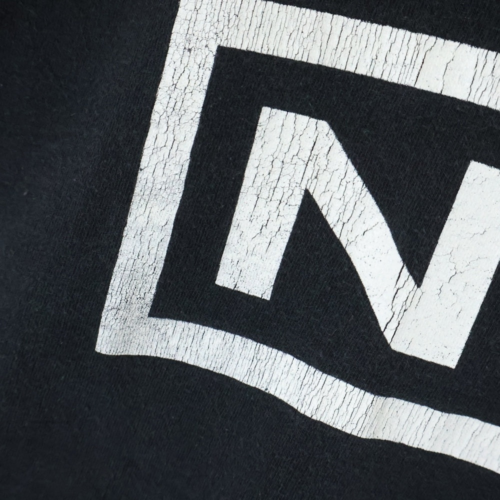 VINTAGE(ヴィンテージ) 90S NINE INCH NAILS BOOTLEG ナインインチネイルズ ブートレグ 両面プリント 半袖Tシャツ ブラック