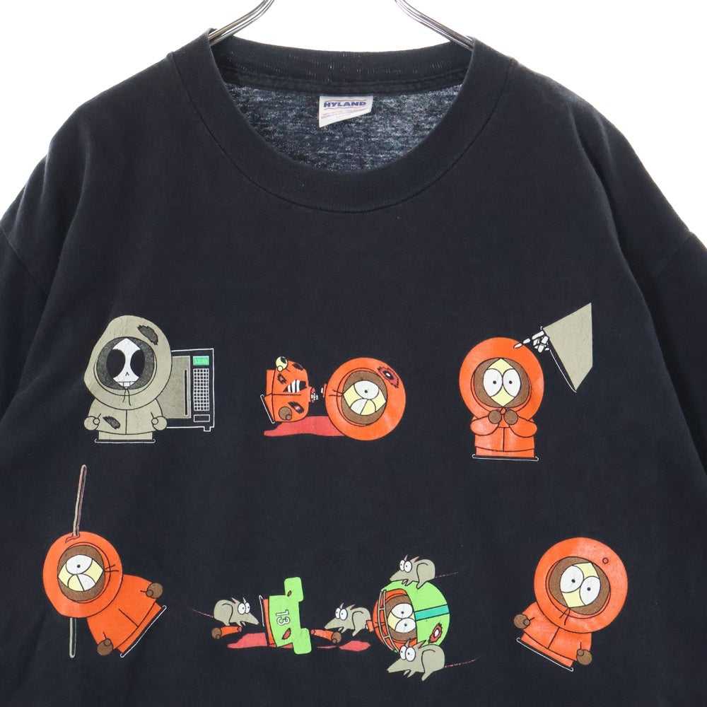 VINTAGE(ヴィンテージ) 90s SOUTH PARK THE MANY DEATHS OF KENNY 半袖プリントTシャツ ブラック