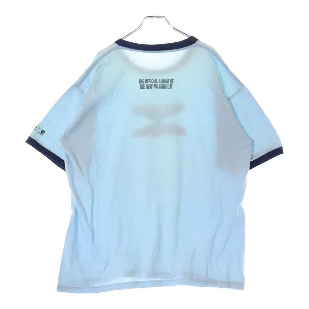 VINTAGE(ヴィンテージ) 90S SEAN LENNON INTO THE SUN イントゥ・ザ・サン 両面プリント 半袖Tシャツ ブルー