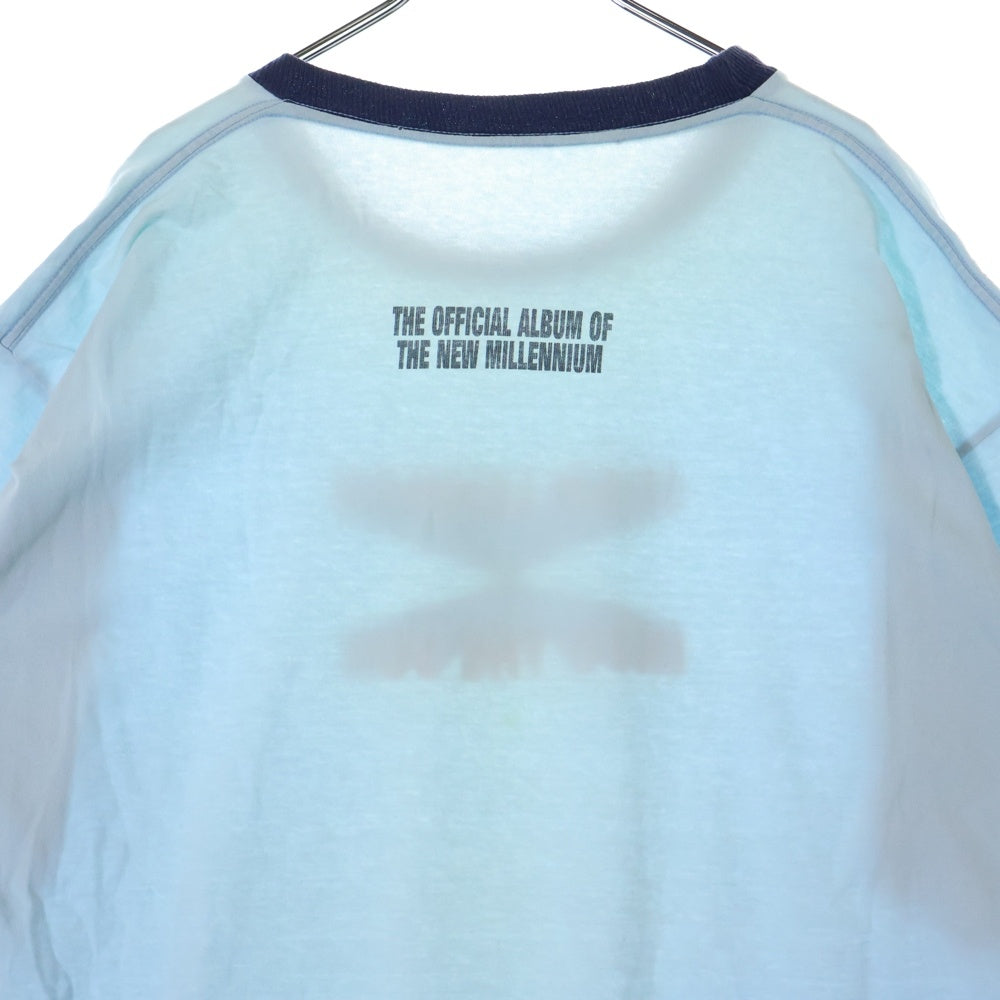 VINTAGE(ヴィンテージ) 90S SEAN LENNON INTO THE SUN イントゥ・ザ・サン 両面プリント 半袖Tシャツ ブルー