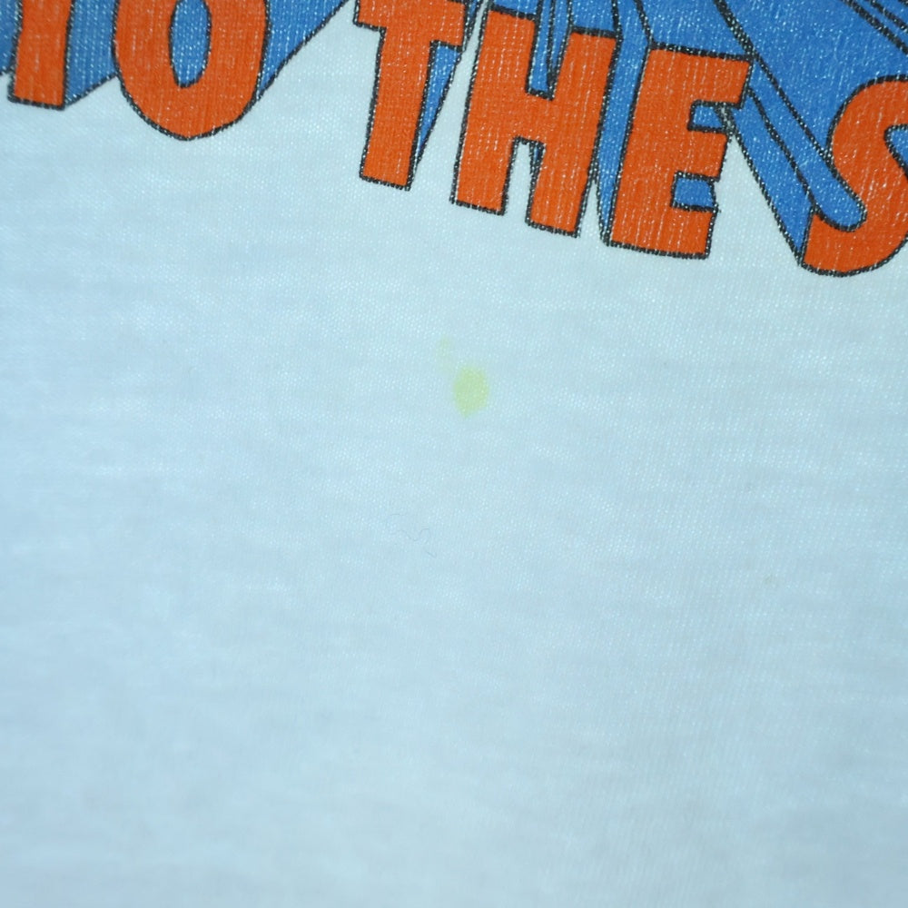VINTAGE(ヴィンテージ) 90S SEAN LENNON INTO THE SUN イントゥ・ザ・サン 両面プリント 半袖Tシャツ ブルー