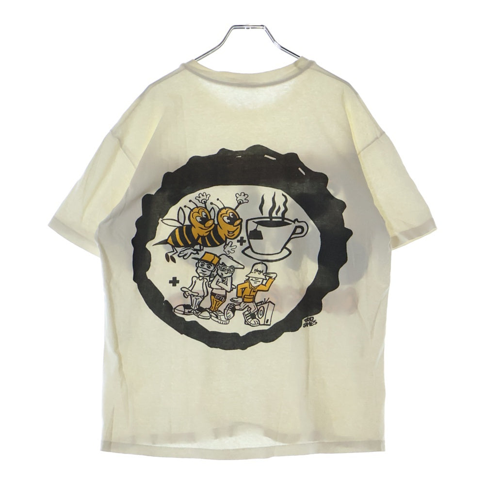 VINTAGE(ヴィンテージ) 90S VINTAGE BEASTIE BOYS CHECK YOUR HEDE Promo TEE ヴィンテージ ビースティ ボーイズ チェック ユア ヘッド クルーネック 半袖Tシャツ カットソー ホワイト