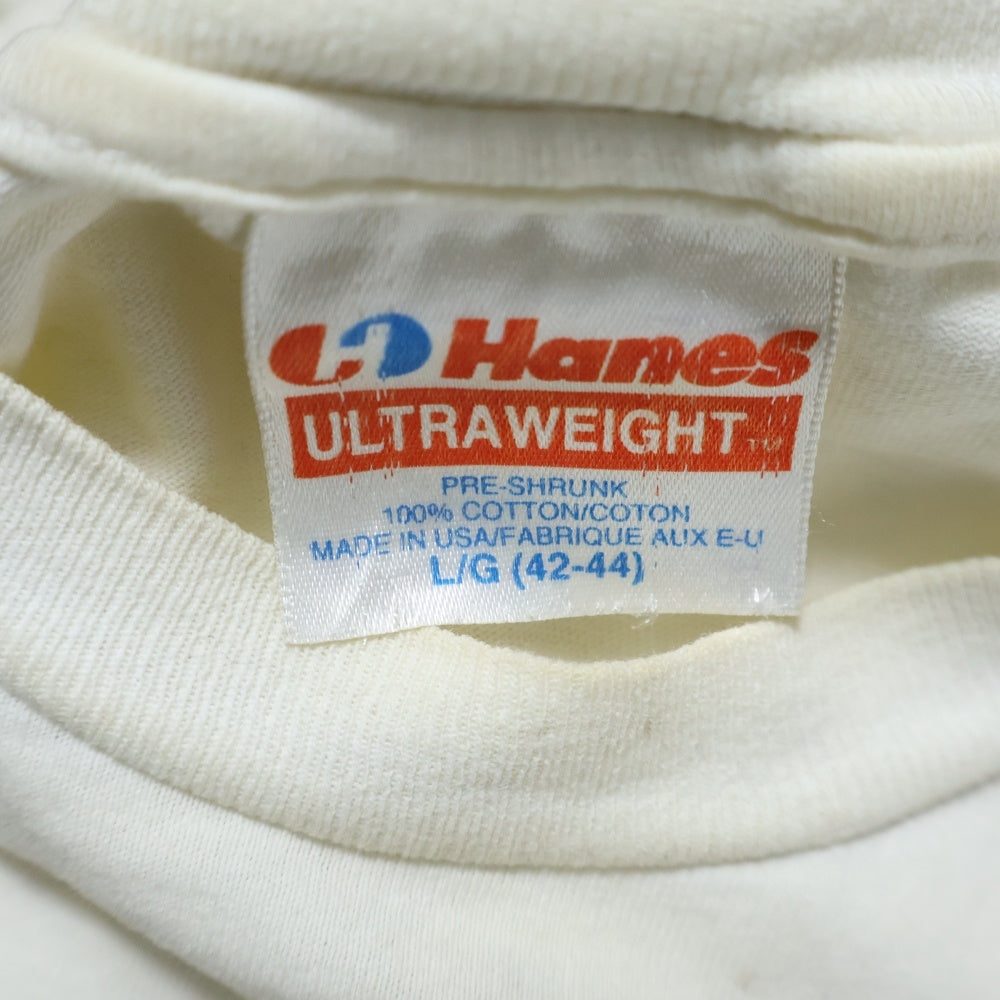 VINTAGE(ヴィンテージ) 90S VINTAGE BEASTIE BOYS CHECK YOUR HEDE Promo TEE ヴィンテージ ビースティ ボーイズ チェック ユア ヘッド クルーネック 半袖Tシャツ カットソー ホワイト