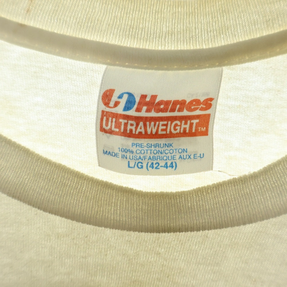 VINTAGE(ヴィンテージ) 90S VINTAGE BEASTIE BOYS CHECK YOUR HEDE Promo TEE ヴィンテージ ビースティ ボーイズ チェック ユア ヘッド クルーネック 半袖Tシャツ カットソー ホワイト