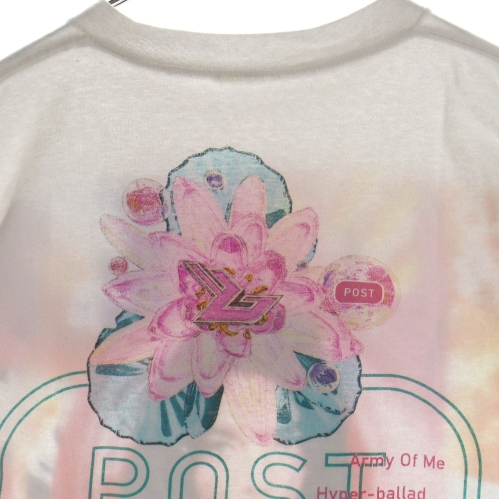 VINTAGE(ヴィンテージ) 90s BJORK 1995 POST TEE ビョーク 両面プリント半袖Tシャツ カットソー ホワイト