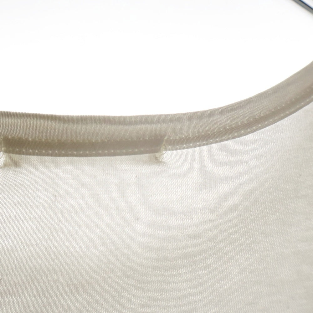 HELMUT LANG(ヘルムートラング) 90S 1997/8 collection 本人期 ロゴプリント 半袖Tシャツ ホワイト