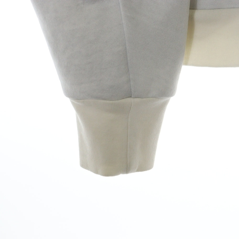 JULIUS(ユリウス) SAMPLE 斜めジップデザイン ハイネックデザイン スウェットジャケット グレー