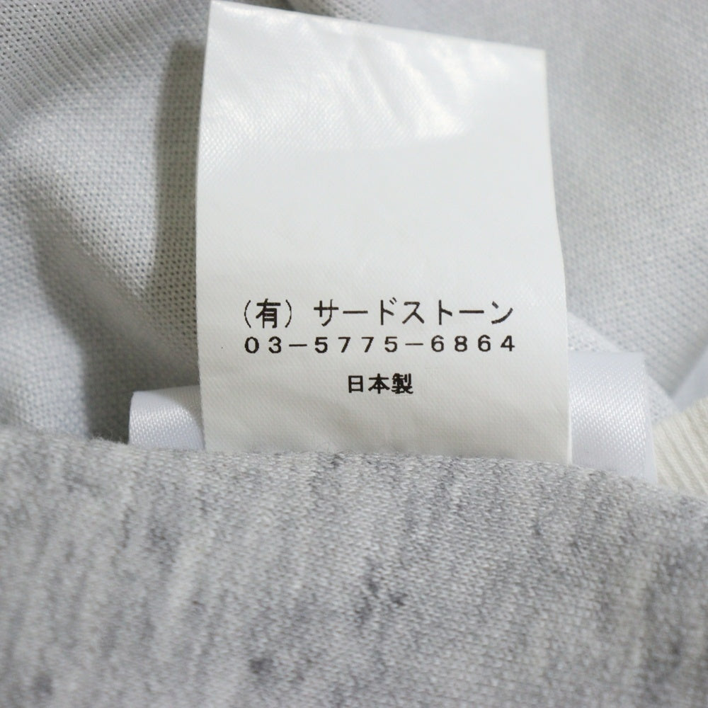 JULIUS(ユリウス) SAMPLE 斜めジップデザイン ハイネックデザイン スウェットジャケット グレー