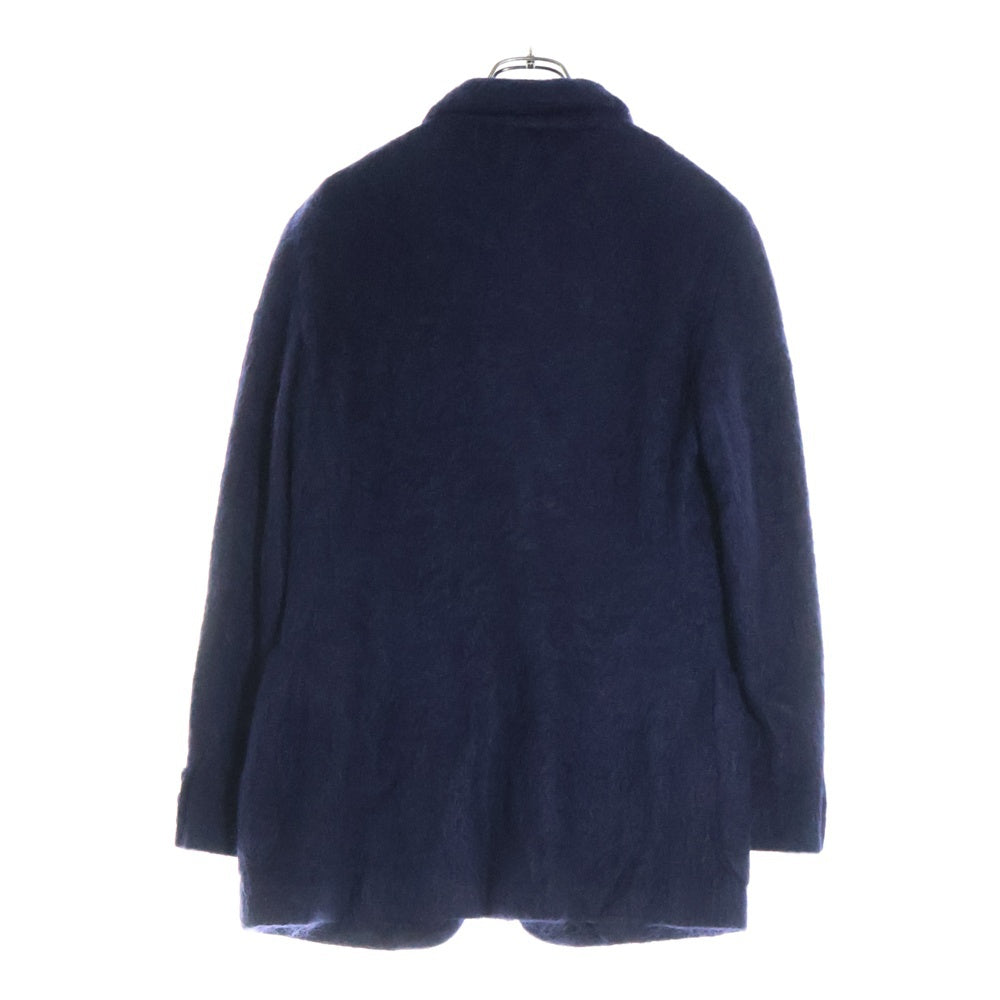 DOLCE & GABBANA(ドルチェアンドガッバーナ) 90-00S シャギーニット 1B テーラードジャケット ネイビー レディース