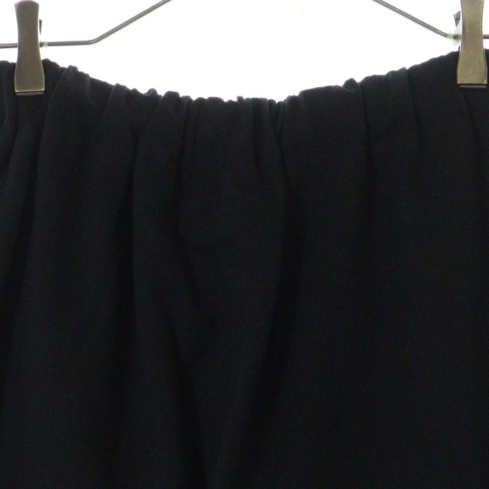 SANKUANZ(サンクアンズ) LOGO WAISTBAND BAGGY SWEATPANTS ロゴ ウエストバンド バギー スウェットパンツ ブラック S24SSMPA0110-BK