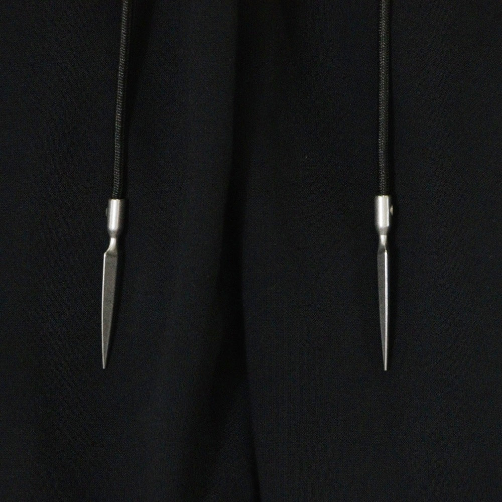 SANKUANZ(サンクアンズ) LOGO WAISTBAND BAGGY SWEATPANTS ロゴ ウエストバンド バギー スウェットパンツ ブラック S24SSMPA0110-BK