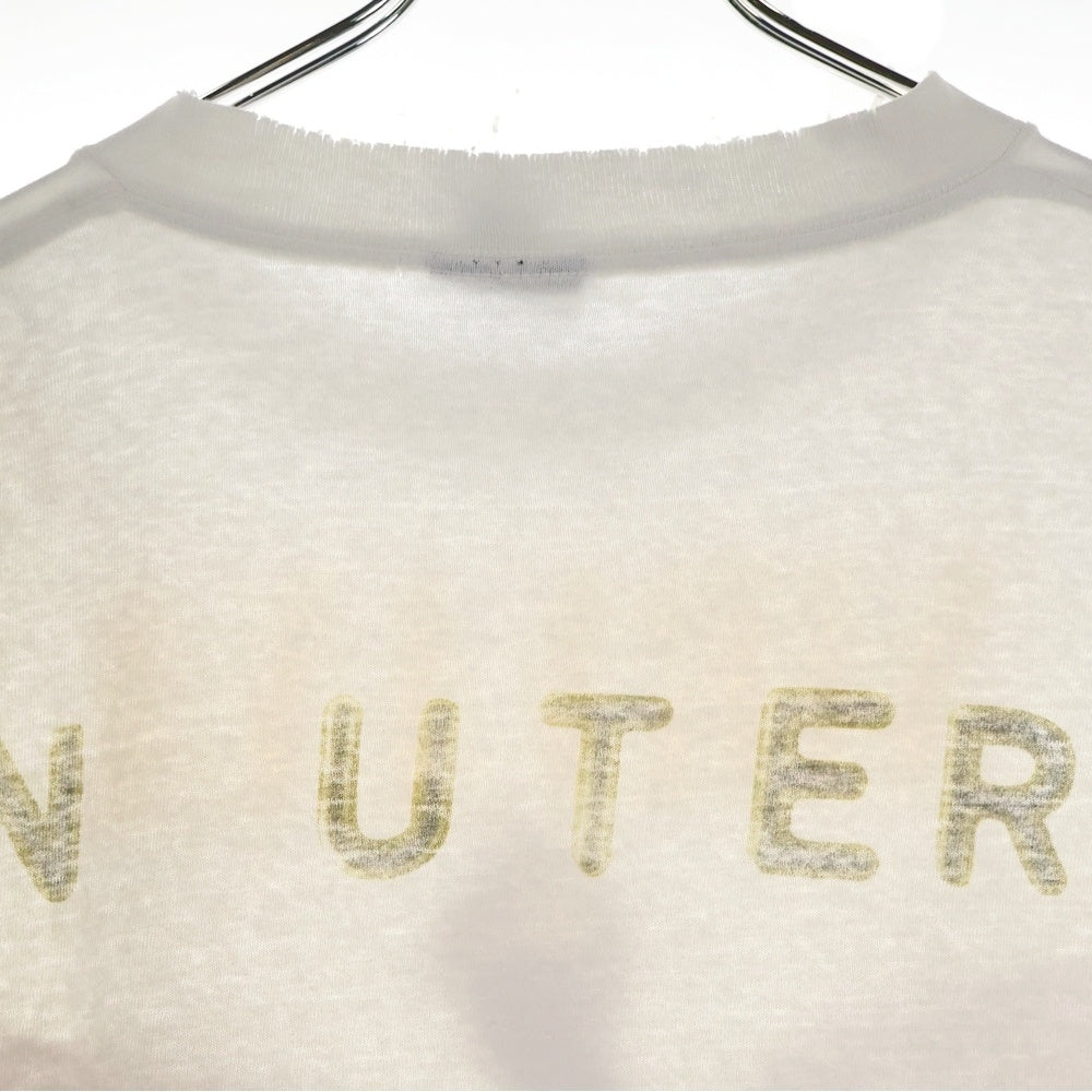 VINTAGE(ヴィンテージ) 90S NIRVANA IN UTERO ニルヴァーナ インユーテロ 両面プリント 半袖Tシャツ ホワイト