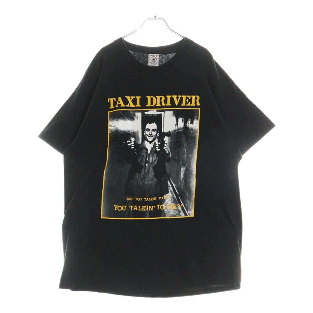 VINTAGE(ヴィンテージ) 90s Taxi Driver タクシードライバー ムービープリント 半袖Tシャツ ブラック