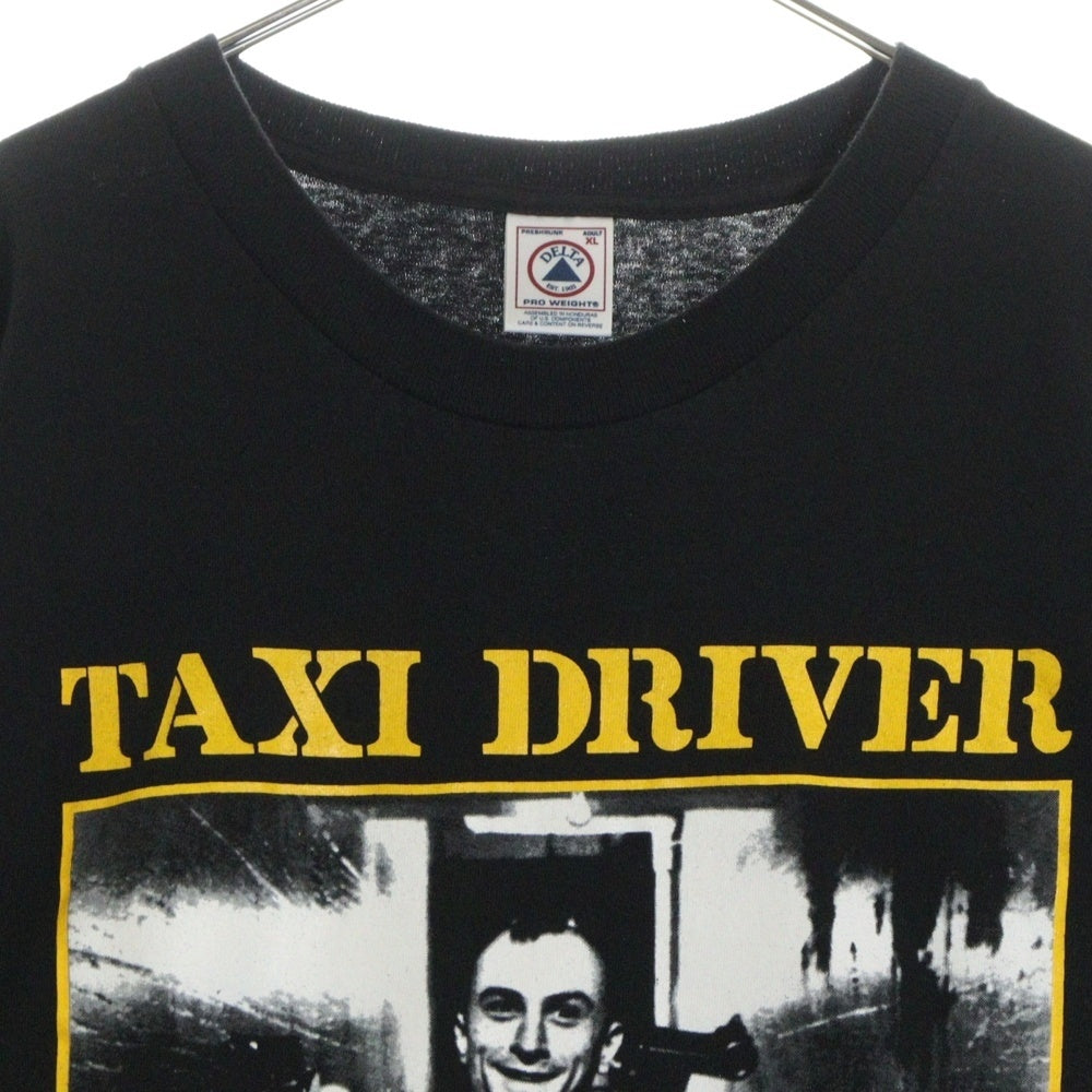 VINTAGE(ヴィンテージ) 90s Taxi Driver タクシードライバー ムービープリント 半袖Tシャツ ブラック