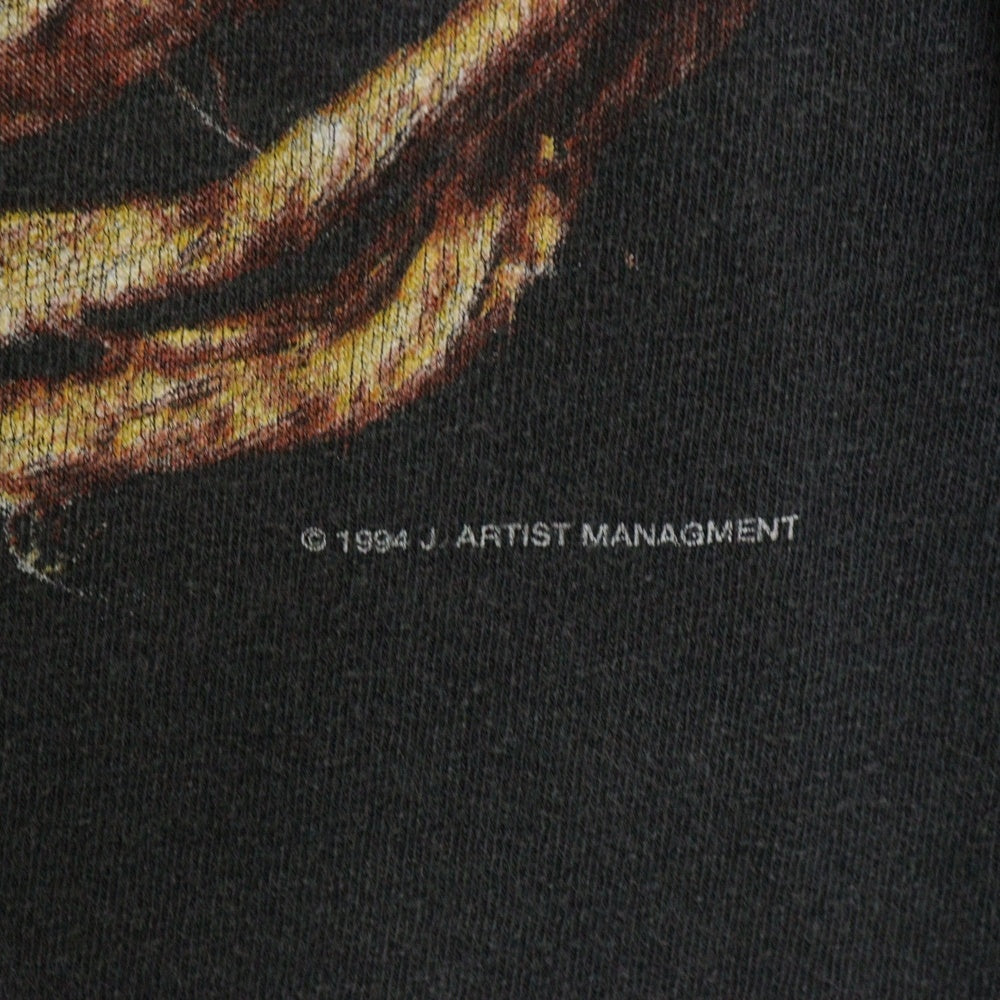 VINTAGE(ヴィンテージ) 90s NINE INCH NAILS/FURTHER DOWN THE SPIRAL ナインインチネイルズ ダウンワードスパイラル 両面プリント 半袖Tシャツ ブラック