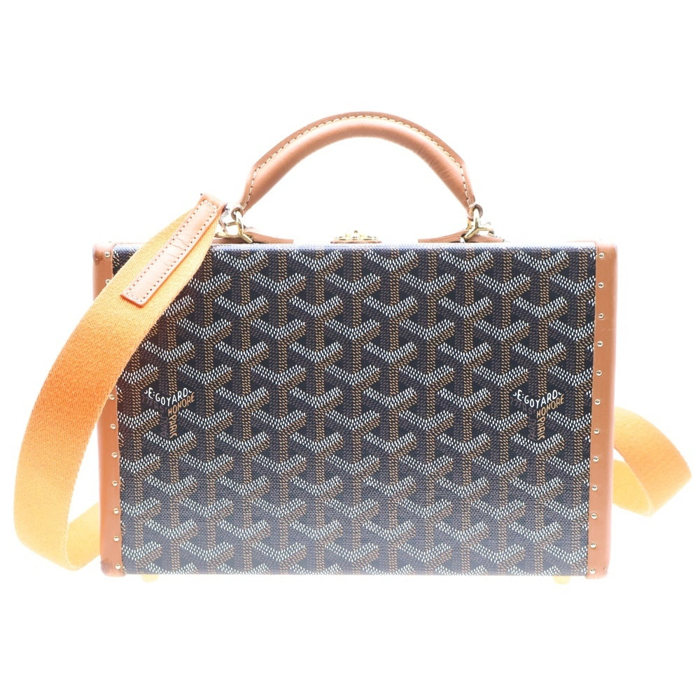 GOYARD(ゴヤール) sac malle grand hotel PM グランドホテル トランクバッグ ブラウン