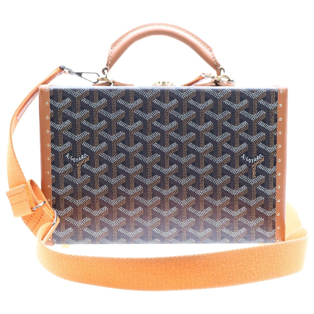 GOYARD(ゴヤール) sac malle grand hotel PM グランドホテル トランクバッグ ブラウン