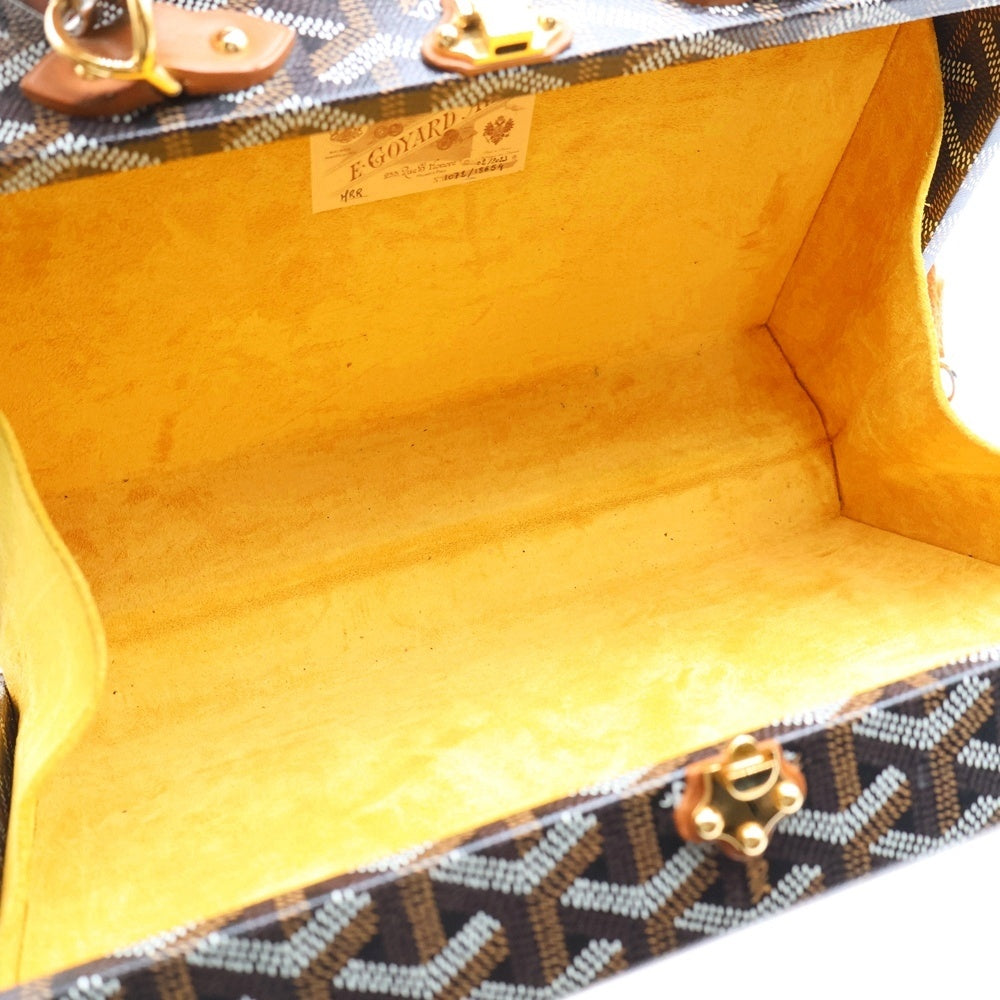 GOYARD(ゴヤール) sac malle grand hotel PM グランドホテル トランクバッグ ブラウン