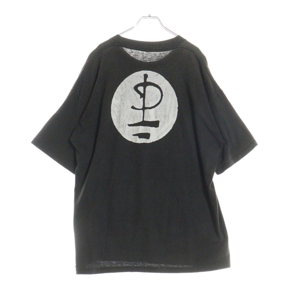 VINTAGE(ヴィンテージ) 90s PINK FLOYD NORTH DIVISION BELL ピンクフロイド 両面プリント 半袖Tシャツ ブラック