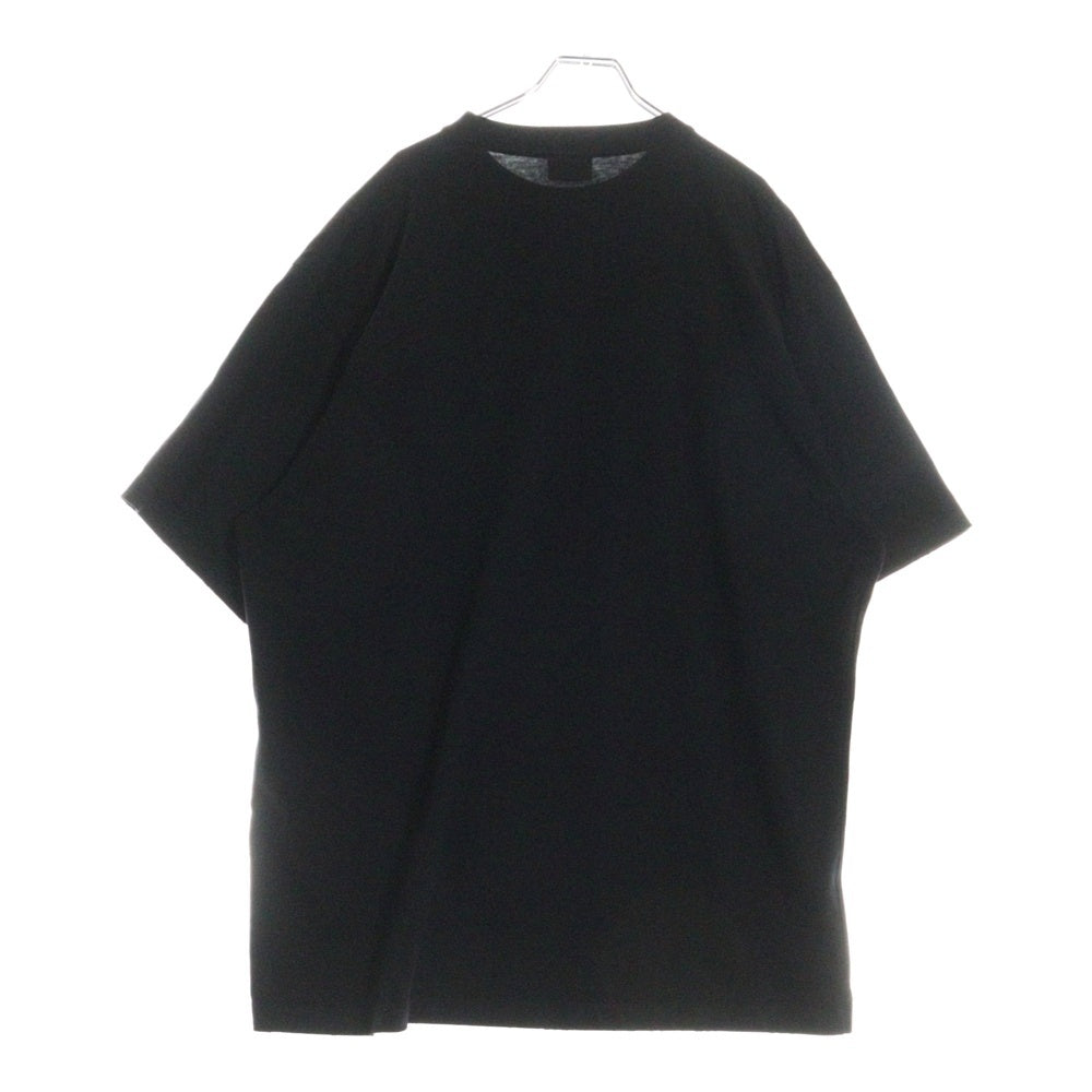 BALENCIAGA(バレンシアガ) デストロイ加工 ロゴプリント 半袖Tシャツ ブラック 651795 TNVL1