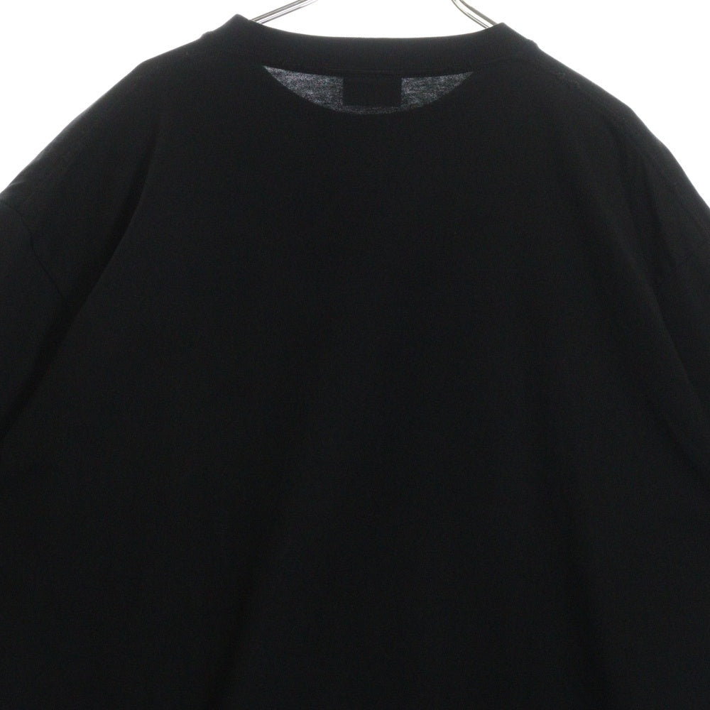 BALENCIAGA(バレンシアガ) デストロイ加工 ロゴプリント 半袖Tシャツ ブラック 651795 TNVL1