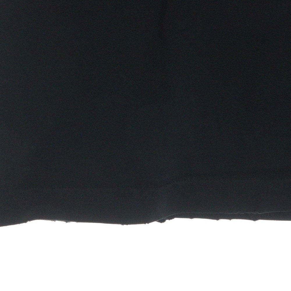 BALENCIAGA(バレンシアガ) デストロイ加工 ロゴプリント 半袖Tシャツ ブラック 651795 TNVL1