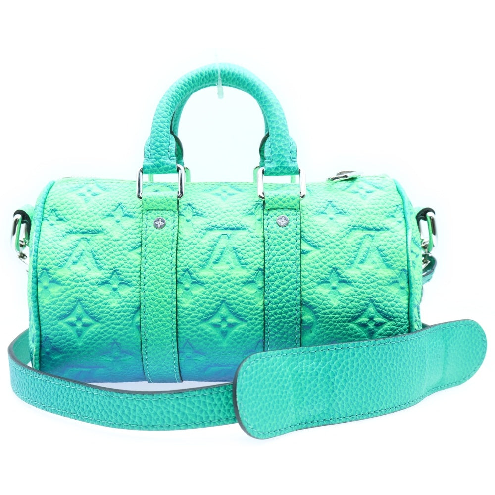 LOUIS VUITTON(ルイヴィトン) キーポルXS トリヨンイリュージョン 2WAY ショルダーバッグ ハンドバッグ グリーン M59691