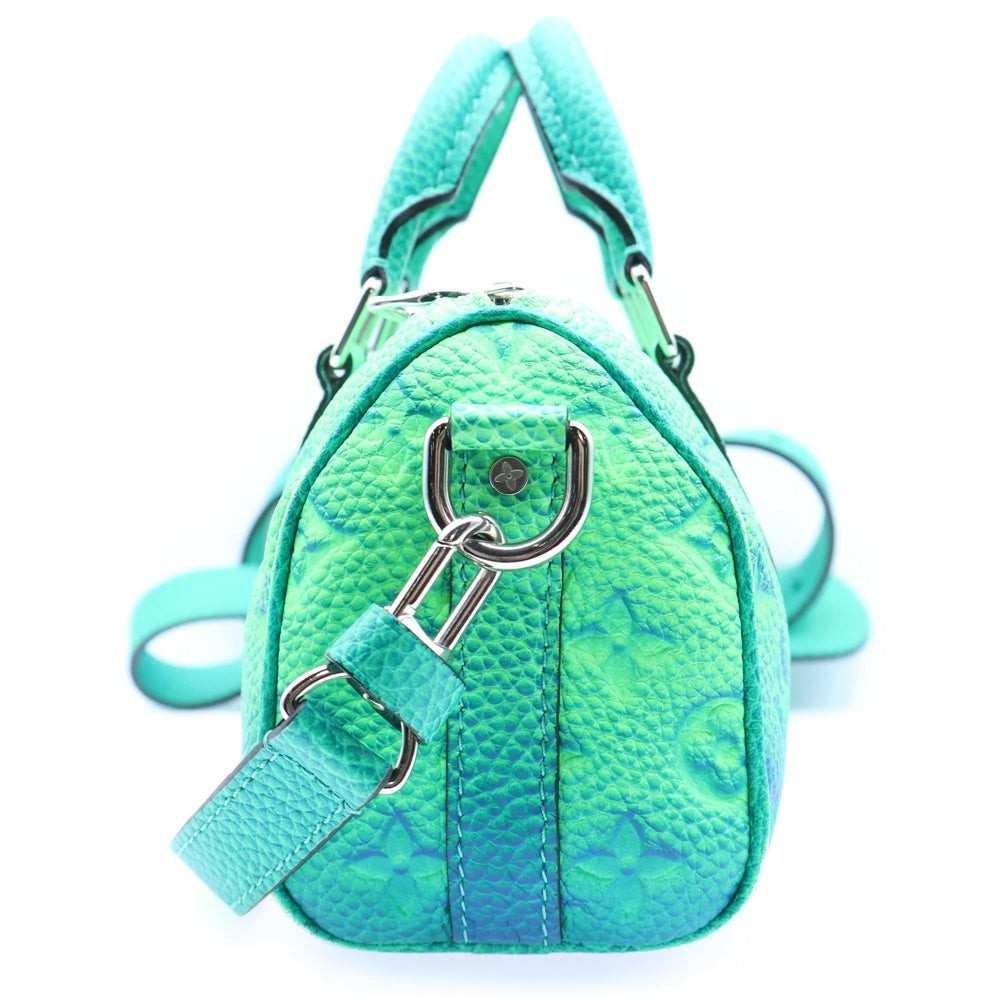 LOUIS VUITTON(ルイヴィトン) キーポルXS トリヨンイリュージョン 2WAY ショルダーバッグ ハンドバッグ グリーン M59691