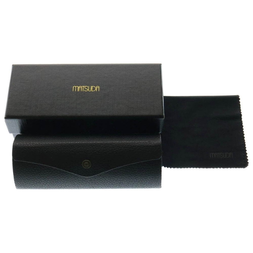MATSUDA EYEWEAR(マツダアイウェア) M1029 フレームサングラス アイウェア 眼鏡 ブラウン