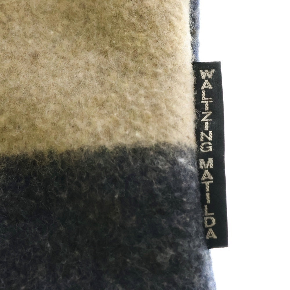 KAPITAL(キャピタル) イヤーフラップマフラー ニット キャップ グレー K2210XH810