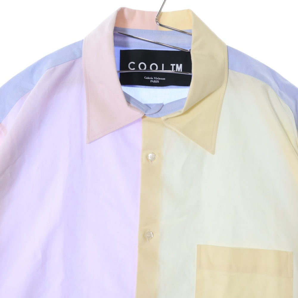 COOL T.M(クールティーエム) クレイジーパターン オーバーサイズ ロングスリーブ 長袖シャツ マルチカラー