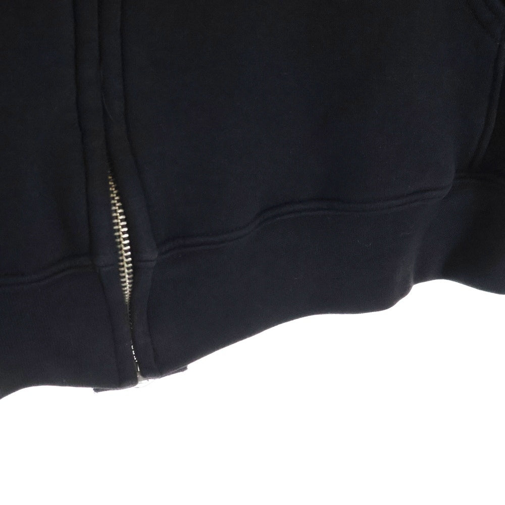 CHROME HEARTS(クロムハーツ) RS Cross S/S RSクロス 両面プリント ジップアップパーカー ブラック