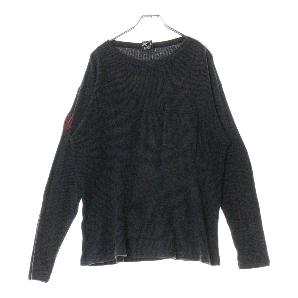 CHROME HEARTS(クロムハーツ) OLD Dagger Thermal L/S Tee ダガーサーマル長袖Tシャツ ブラック