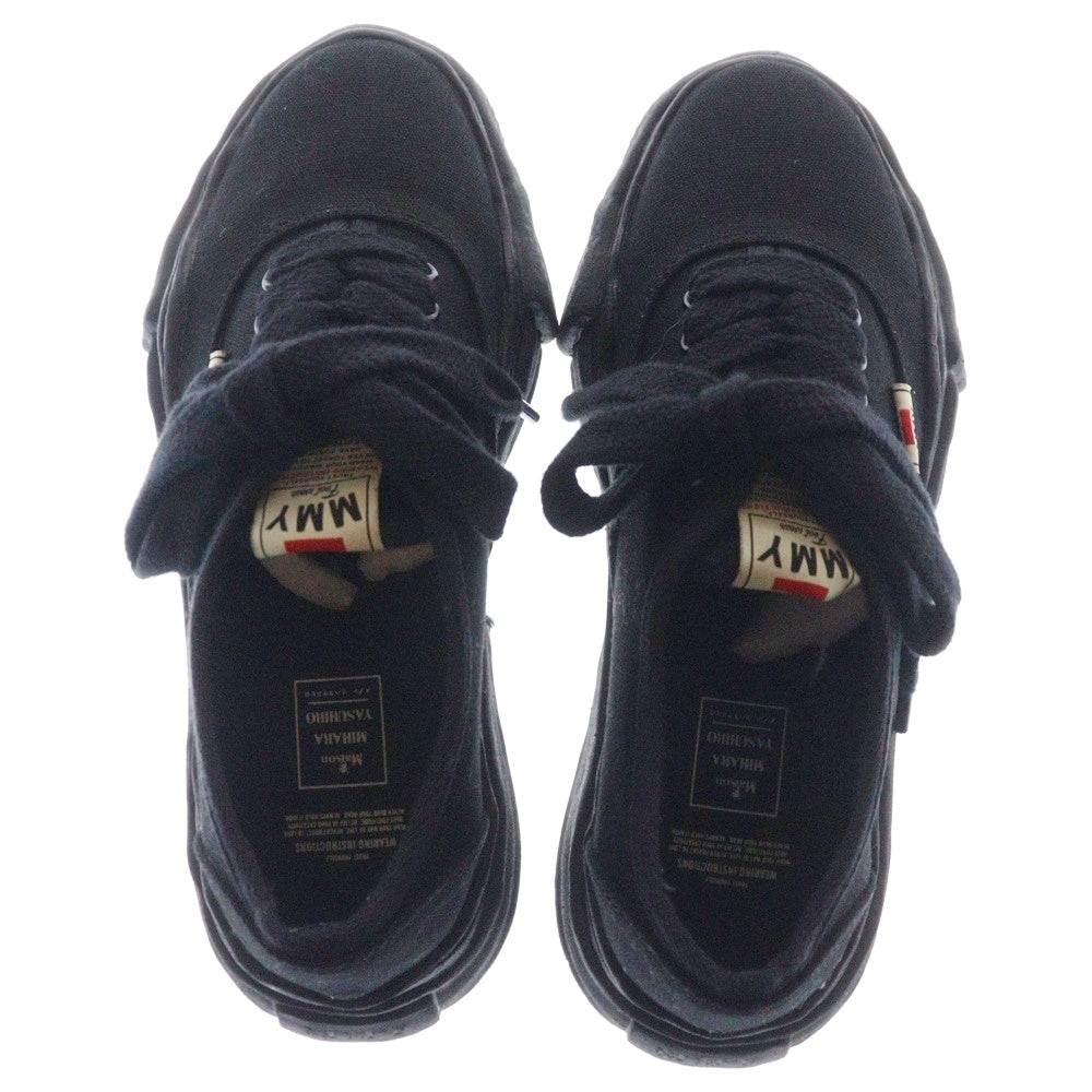 MAISON MIHARAYASUHIRO(メゾンミハラヤスヒロ) BAKER original sole lowcut sneaker ベイカー ローカットスニーカー ブラック A02FW704