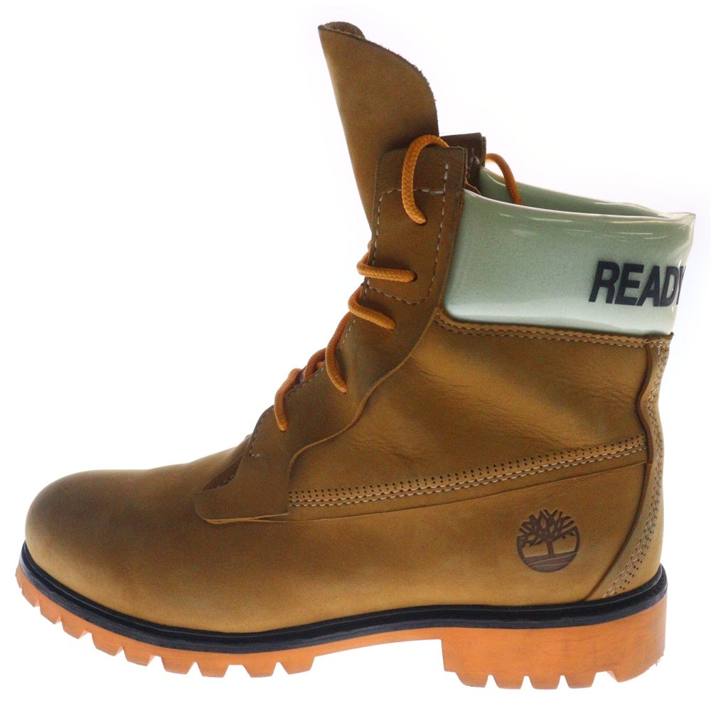 READY MADE(レディメイド) ×Timberland 6 IN PREMIUM BOOT ティンバーランド 6インチ レースアップ ブーツ ブラウン TB 0AA246K 231