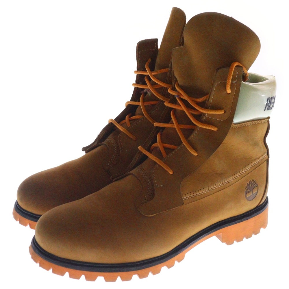 READY MADE(レディメイド) ×Timberland 6 IN PREMIUM BOOT ティンバーランド 6インチ レースアップ ブーツ ブラウン TB 0AA246K 231