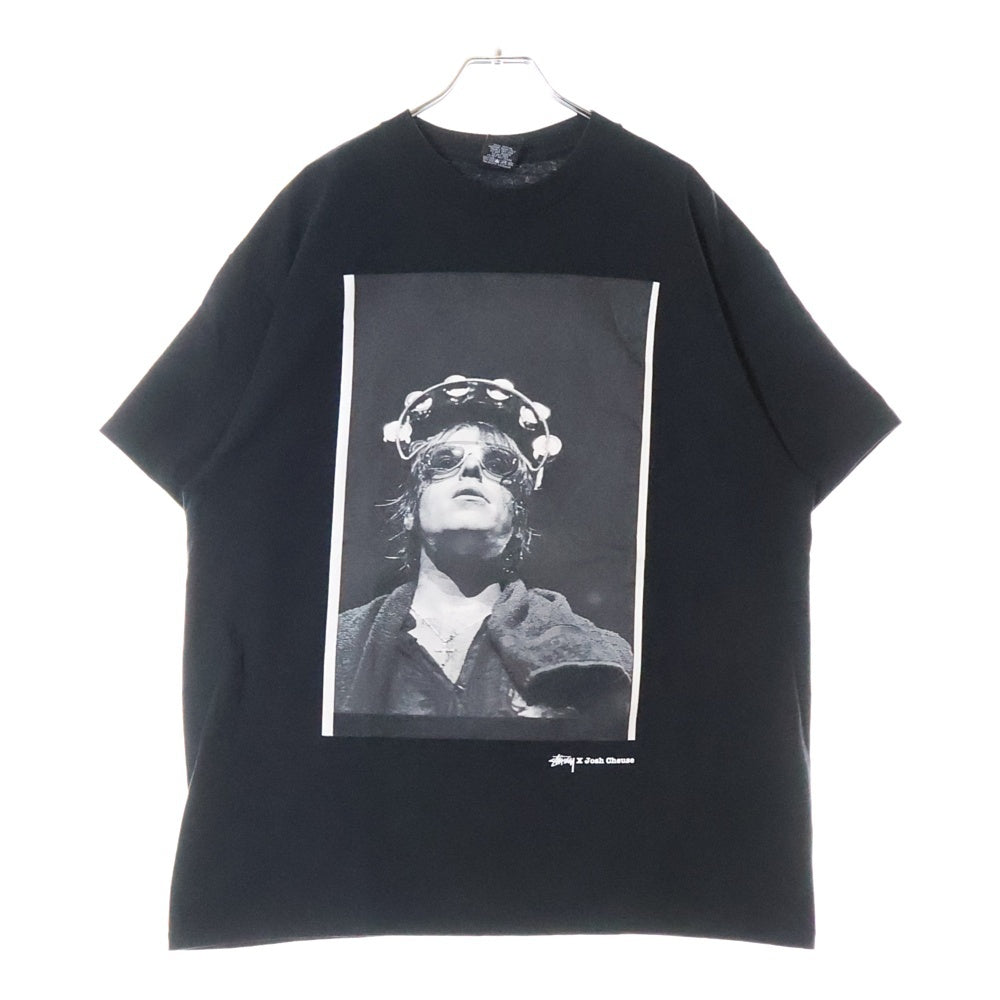 VINTAGE(ヴィンテージ) 00s × JOSH CHEUSE ジョシュ・チューズ フォトプリント 半袖Tシャツ ブラック