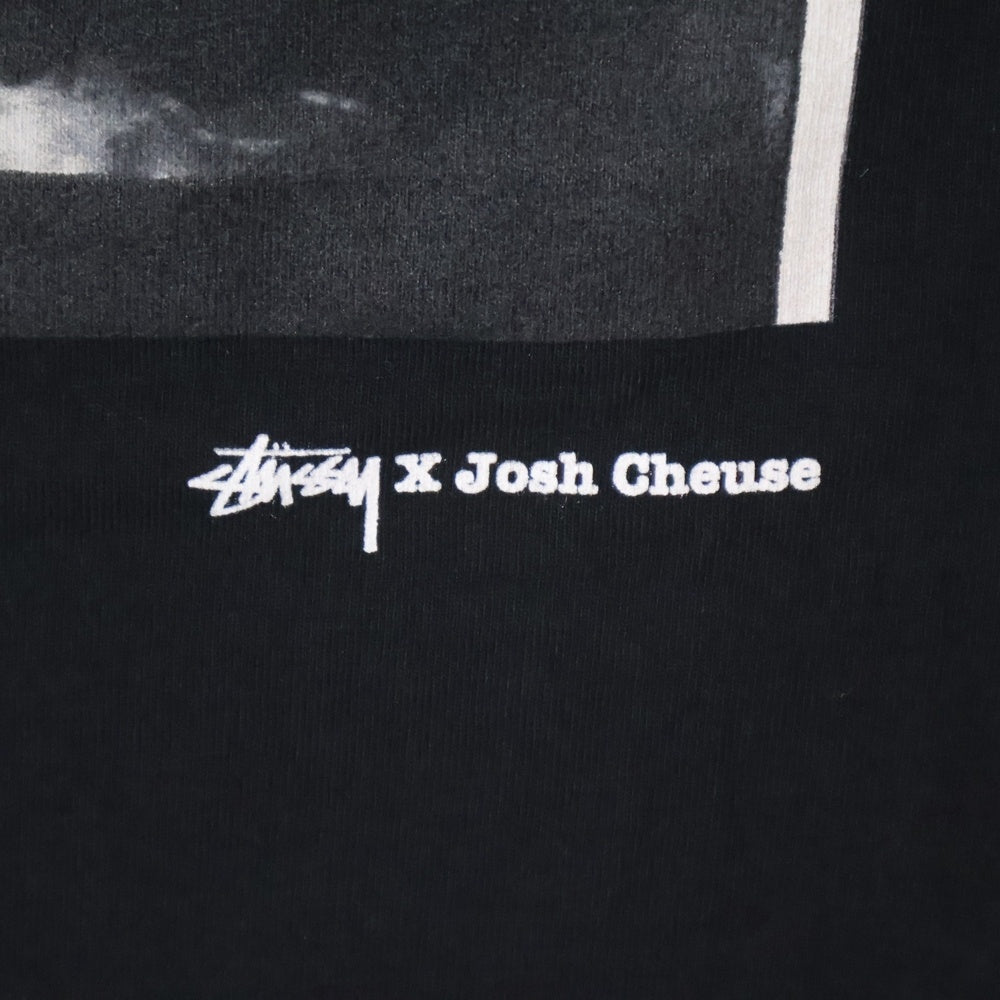 VINTAGE(ヴィンテージ) 00s × JOSH CHEUSE ジョシュ・チューズ フォトプリント 半袖Tシャツ ブラック