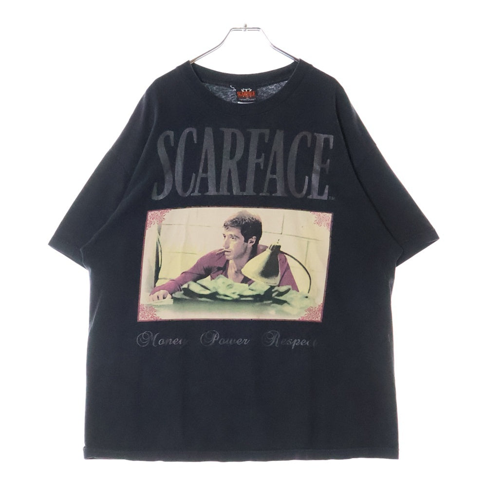 VINTAGE(ヴィンテージ) 00S SCARFACE スカーフェイス プリント 半袖Tシャツ ブラック