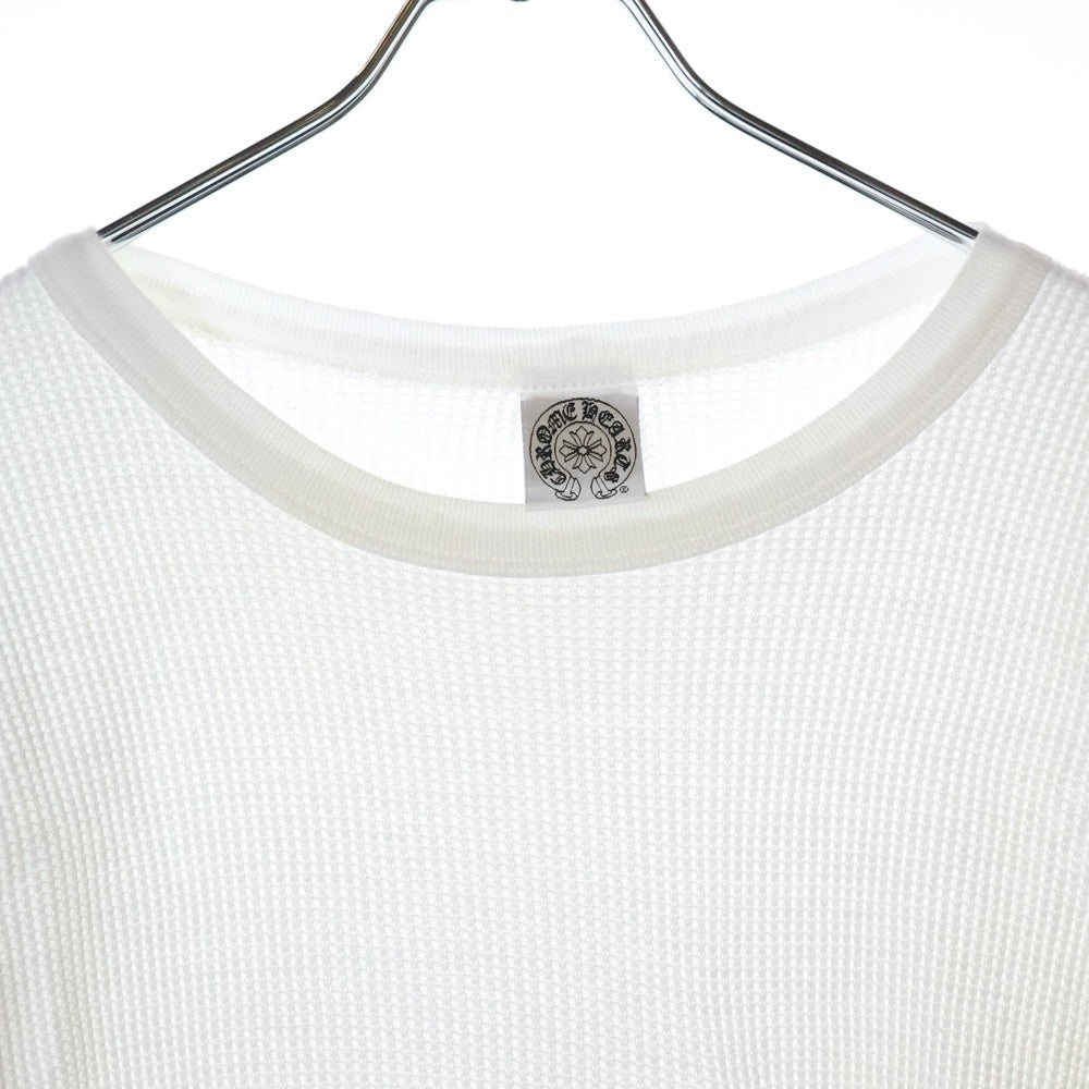 CHROME HEARTS(クロムハーツ) OLD Dagger Thermal L/S Tee オールド ダガーサーマル長袖Tシャツ ホワイト