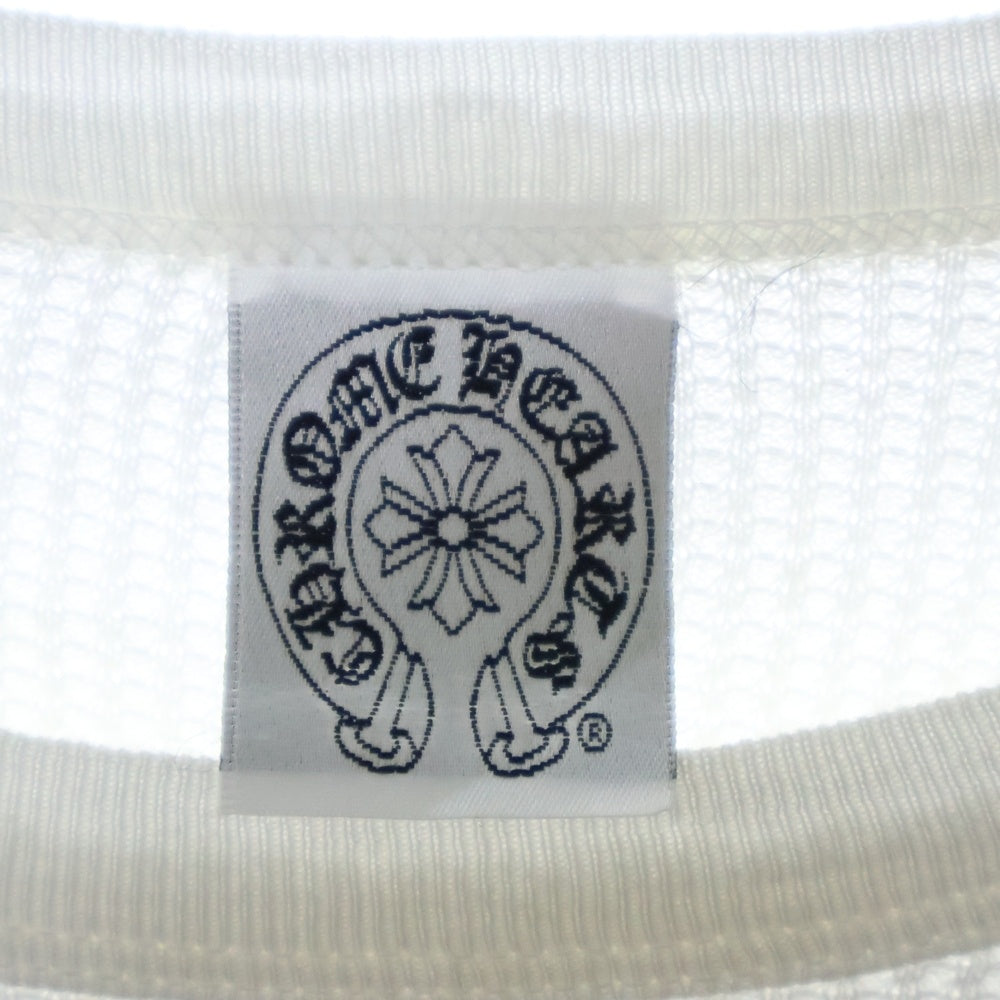 CHROME HEARTS(クロムハーツ) OLD Dagger Thermal L/S Tee オールド ダガーサーマル長袖Tシャツ ホワイト