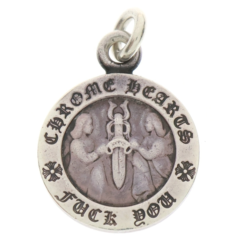 CHROME HEARTS(クロムハーツ) CHRM ANGL MDL V1 エンジェルメダルチャーム ペンダントトップ シルバーBCA229