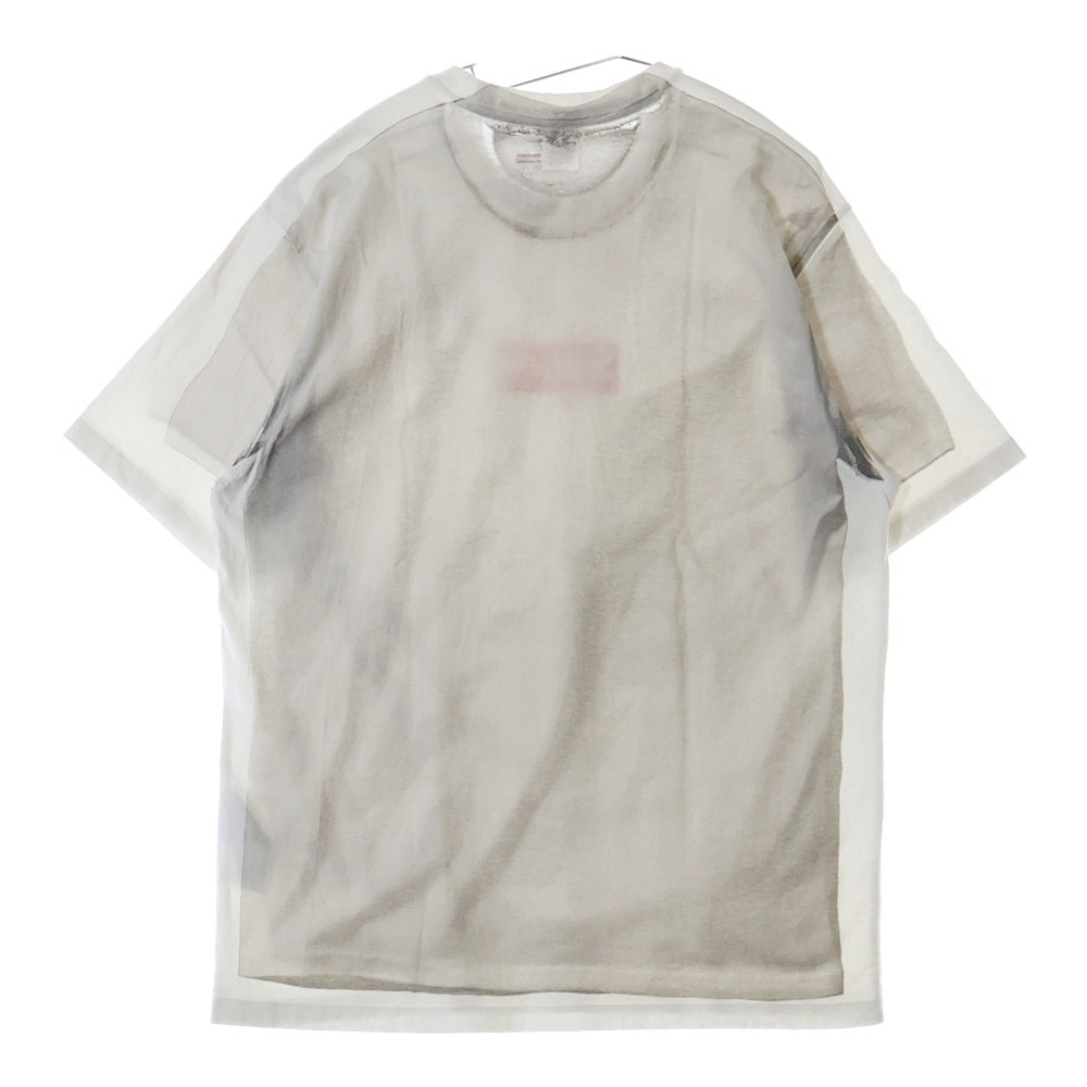 SUPREME(シュプリーム) 24SS×MM6 Maison Margiela Box Logo Tee エムエムシックス メゾンマルジェラ ボックスロゴ プリント 半袖Tシャツ カットソー ホワイト