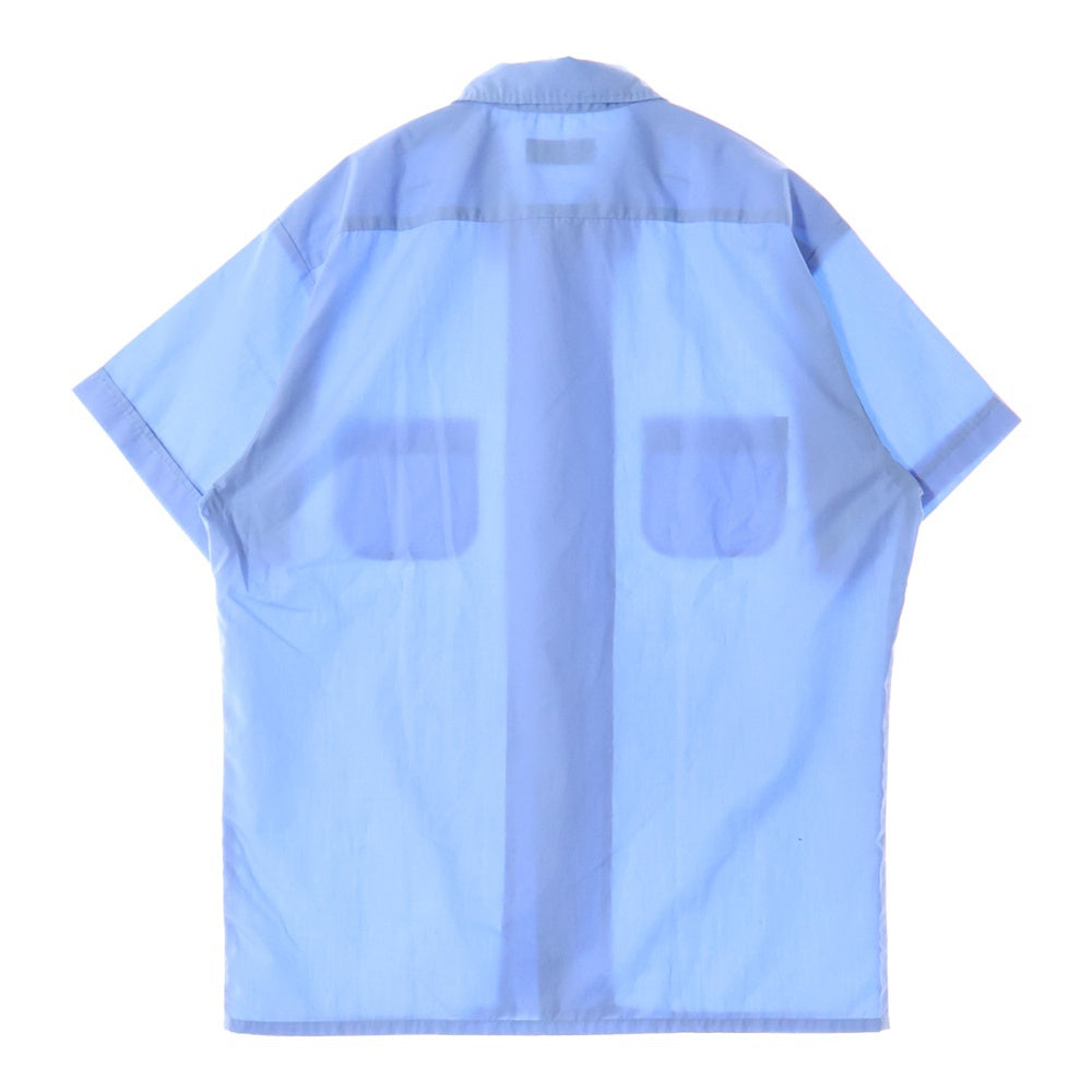 MASSES(マシス) H.S SHIRT S/S 半袖シャツ ライトブルー
