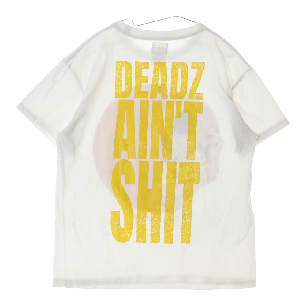 greatLand(グレイトランド) HAVE A DEADZ DAY TEE フロントプリント半袖Tシャツ カットソー ホワイト