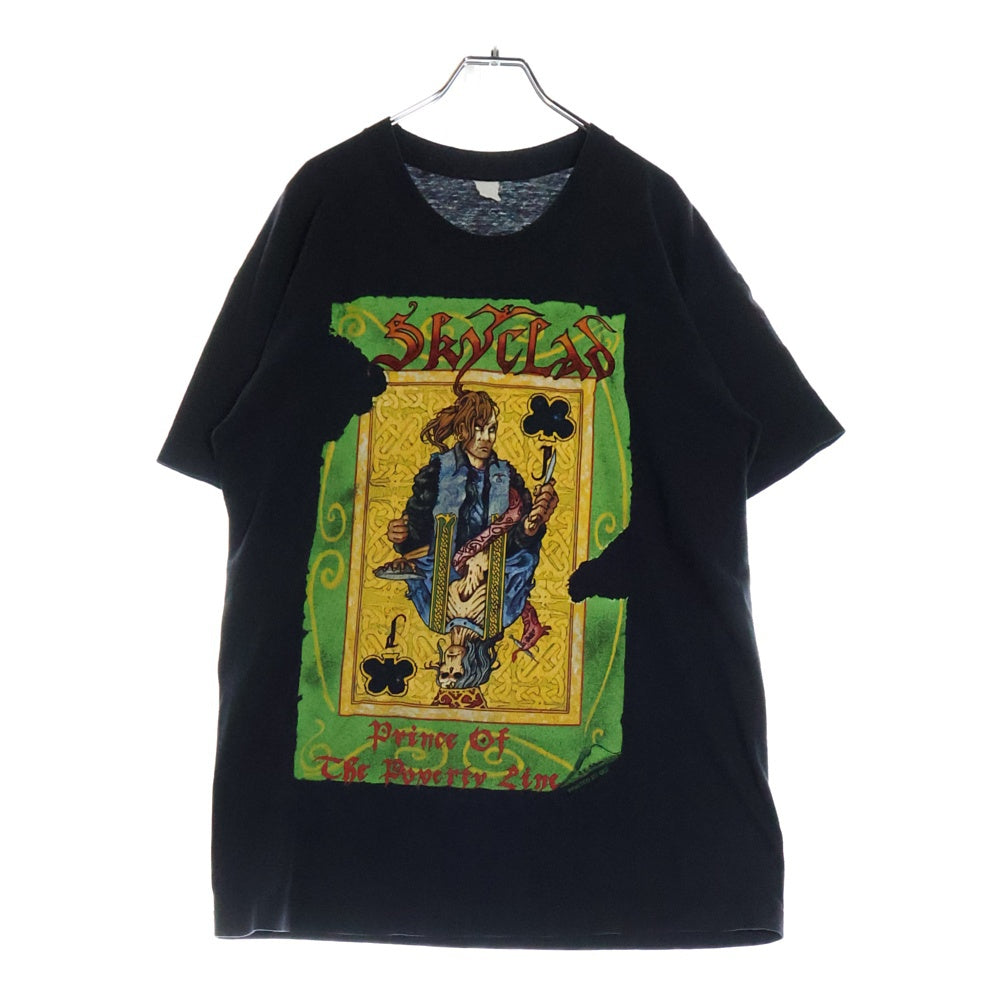 VINTAGE(ヴィンテージ) 90s Prince of the Poverty Line TEE 両面プリント半袖Tシャツ カットソー ブラック