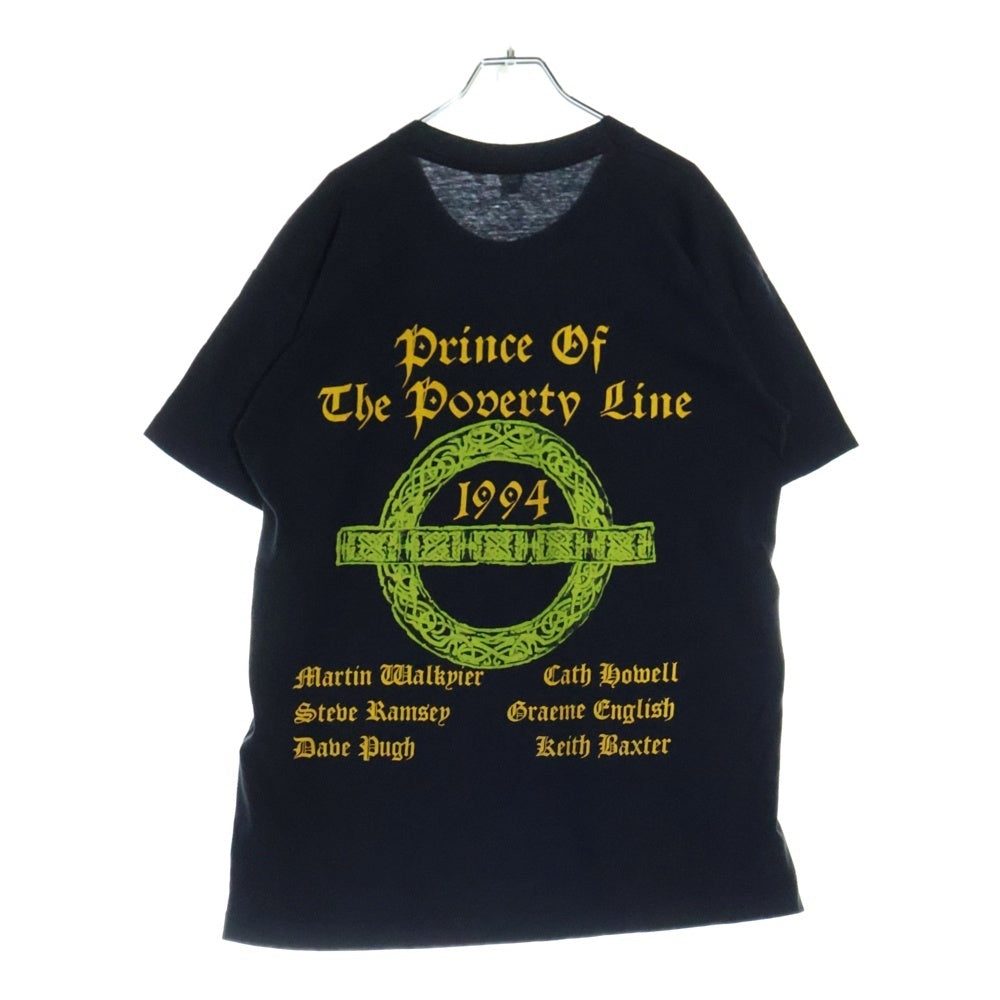 VINTAGE(ヴィンテージ) 90s Prince of the Poverty Line TEE 両面プリント半袖Tシャツ カットソー ブラック