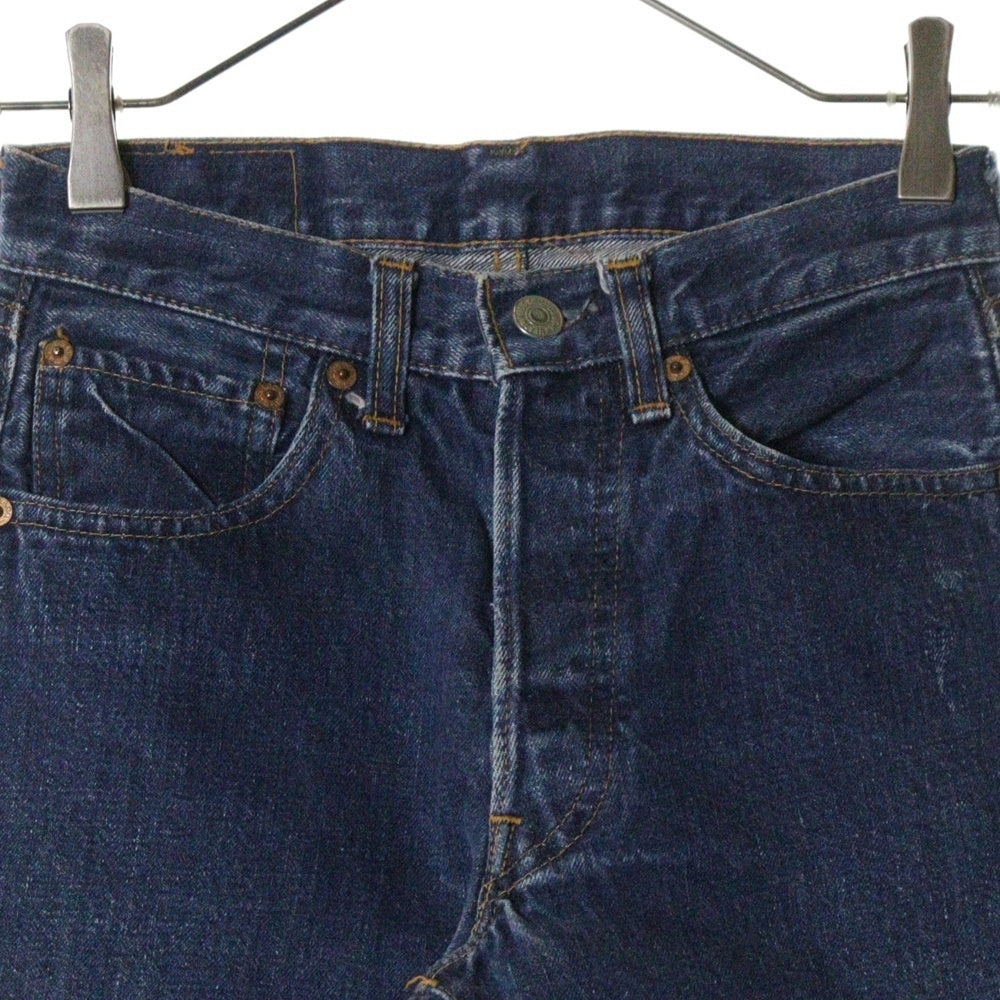 Levi's(リーバイス) 70s VINTAGE 501 BIG E 後期 トップボタン裏 2 ボタンフライ デニムパンツ インディゴ ヴィンテージ
