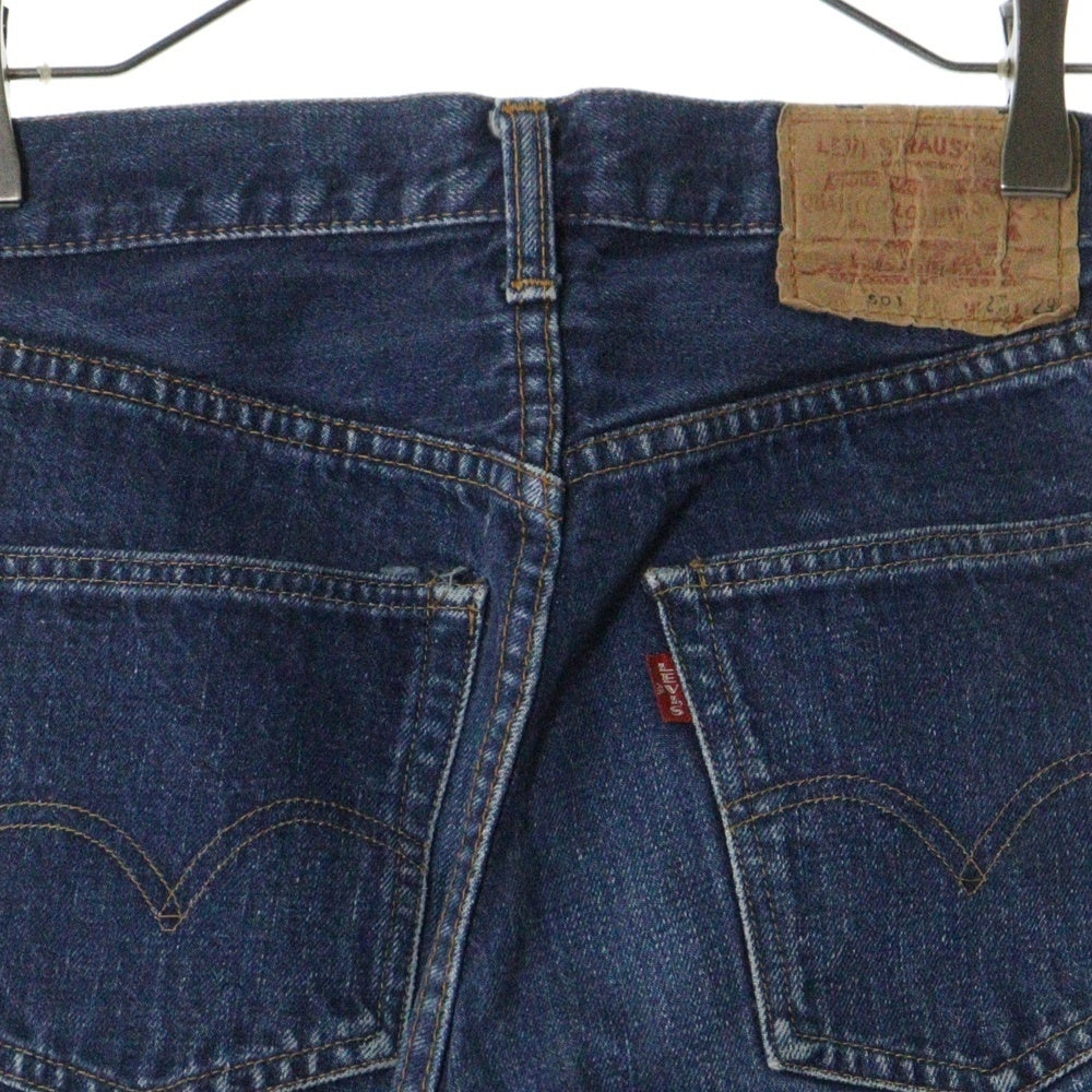 Levi's(リーバイス) 70s VINTAGE 501 BIG E 後期 トップボタン裏 2 ボタンフライ デニムパンツ インディゴ ヴィンテージ