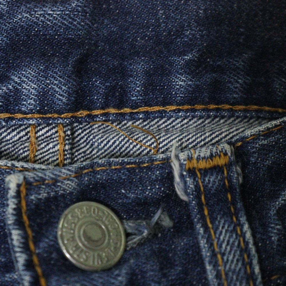 Levi's(リーバイス) 70s VINTAGE 501 BIG E 後期 トップボタン裏 2 ボタンフライ デニムパンツ インディゴ ヴィンテージ